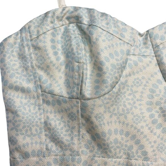 AMERICAN EAGLE Patterned Shimmering Mini Dress Sz 0 - Picture 3 of 5